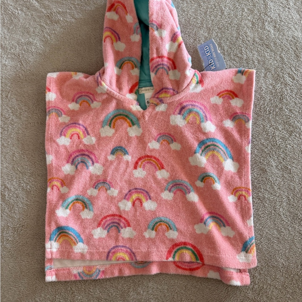 pottery barn hooded towel